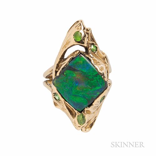 Walton & Co. 14kt Gold and Opal Ring