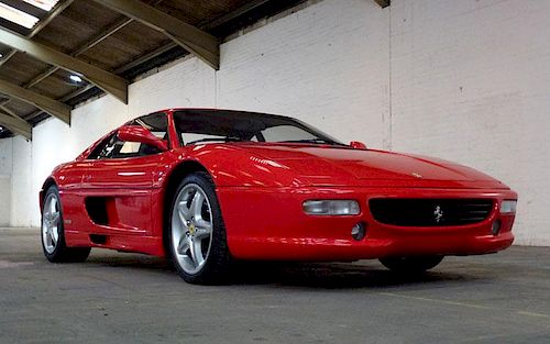 Capable of 0-60mph in 4.6 seconds, 0-100mph in 10.6 seconds and 185mph, the Pininfarina-styled F355