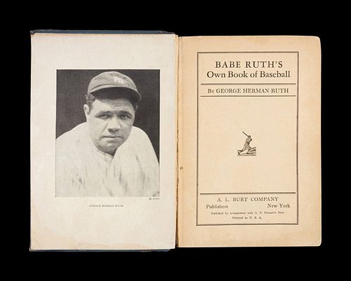 1928 Babe Ruth's Own Book of Baseball