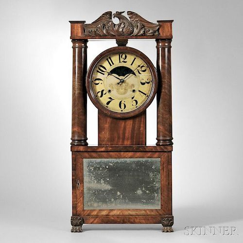George Marsh & Co. Hollow Column Clock