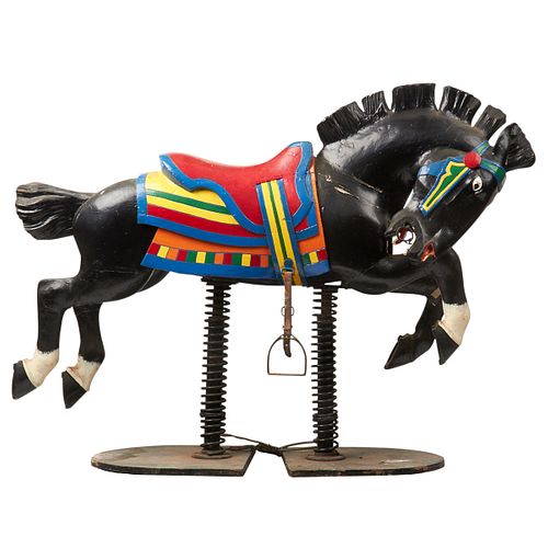 Carnival Carousel Wooden Horse Ride