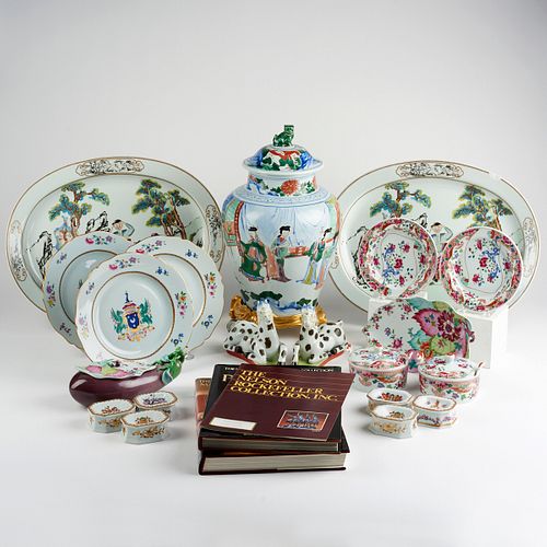 Grp: Mottahedeh Rockefeller Chinese Export Porcelain