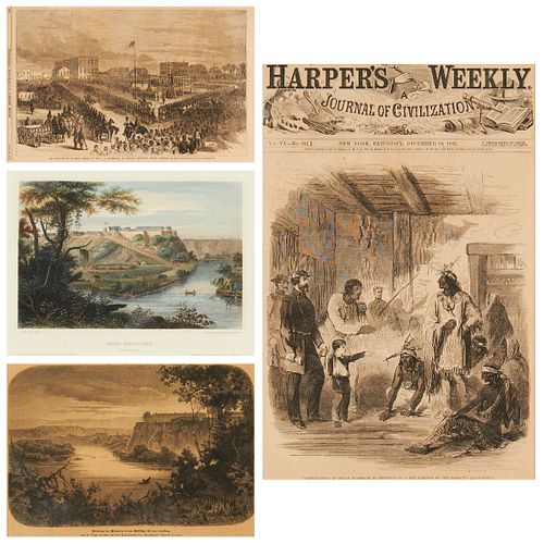 Grp: 4 19th Century Minnesota Prints