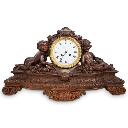 H. Moser & Cie. Russian Wood Mantel Clock