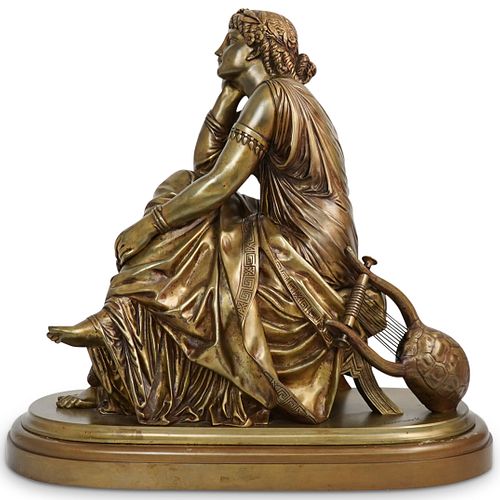 Pierre Alexandre Schoenewerk (1820 - 1885) Bronze Sculpture