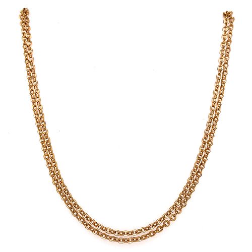 Vintage Gold Filled Guard Chain