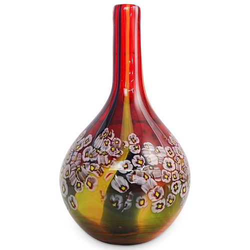 Fratelli Toso Attrib. Murano Glass Vase