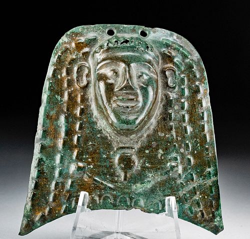 Egyptian Ptolemaic Bronze Ornament of Deity