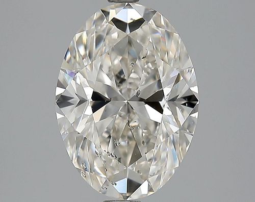 3.51 ct., J/SI2, Oval cut diamond, unmounted, PK1193