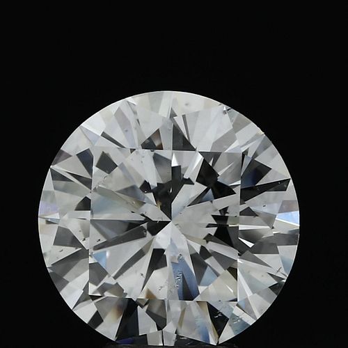 5.01 ct., G/SI1, Round cut diamond, unmounted, GYM-083