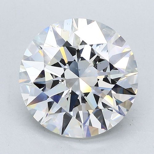 5.08 ct., G/VS2, Round cut diamond, unmounted, IM-614-002