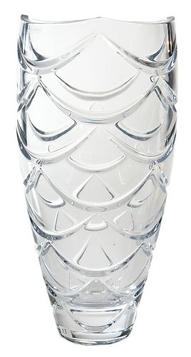 Fabergé‚ Glass "Pine Cone" Vase in Box