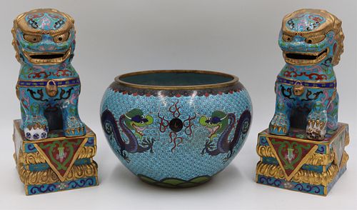 Grouping of Cloisonne Items.