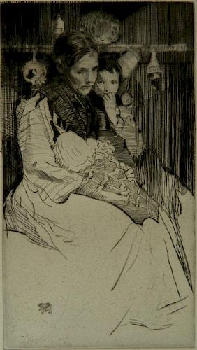 William Lee Hankey etching