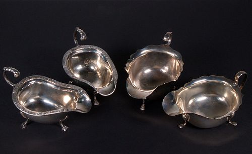 STERLING SILVER SAUCE BOATS