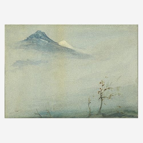 Jonas Lie (American/Norwegian, 1880–1940) Mountainous Landscape