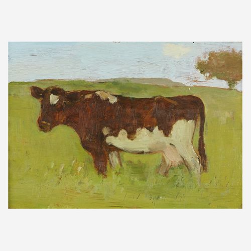 Albert York (American, 1928–2009) Cow