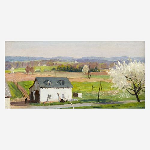 Harry Leith-Ross (American, 1886–1973) Spring Pastoral