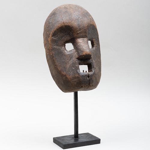 East African Carved Wood Mask