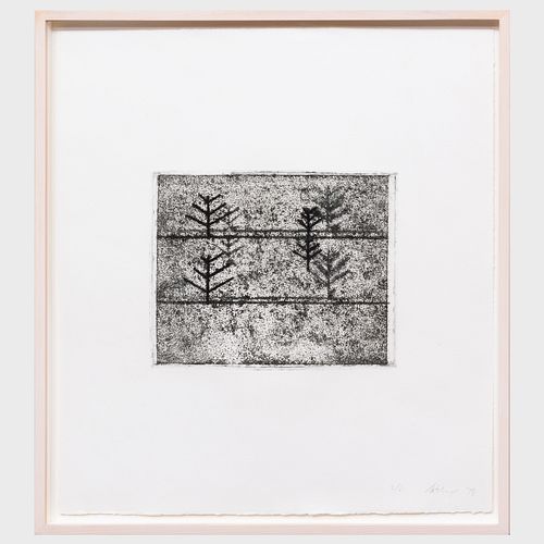 Richard Artschwager (1923-2013): Pine Trees