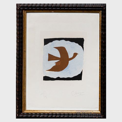 Georges Braque (1882-1963): Oiseau Bistre