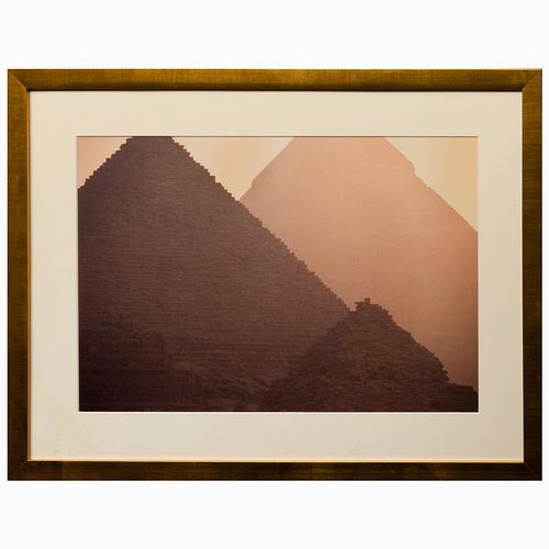 Dianne Blell (b. 1943): Pyramids at Giza