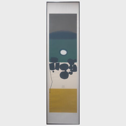 Victor Pasmore (1908-1998): Hear the Sound of a Magic Tune; Look Into the Pool Narcissus Found; and Earth and Sky