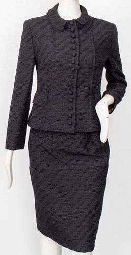 Dolce & Gabbana Black Skirt Suit