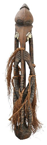 Papua New Guinea Carved Ancestral Figure