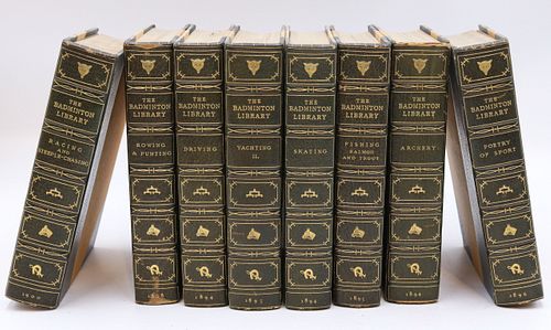 17 Volumes of Works from The Badminton Library