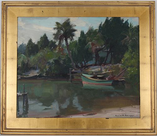 Emile Albert Gruppe (1896 - 1978) "Sarasota FL"