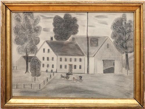 AMERICAN SCHOOL: EAGLE HOTEL, 1848