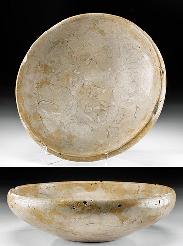 Egyptian Early Dynastic Breccia Bowl - Art Loss Reg.