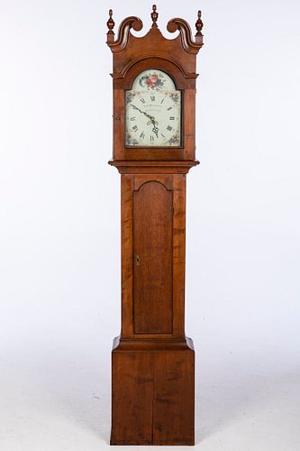 John Heinselman (1766-1804), Walnut Tall Case Clock