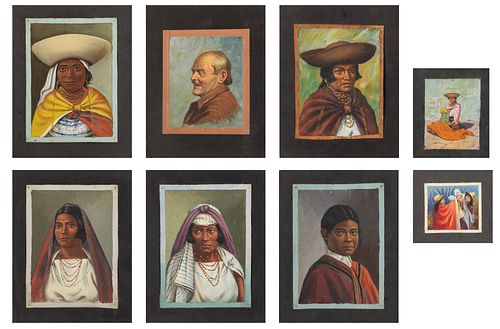 8 South American Paintings