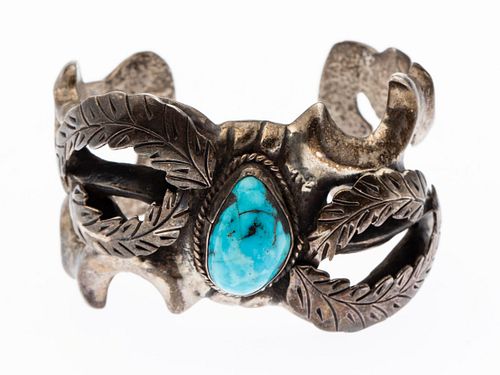 Native American Navajo Turquoise Bracelet