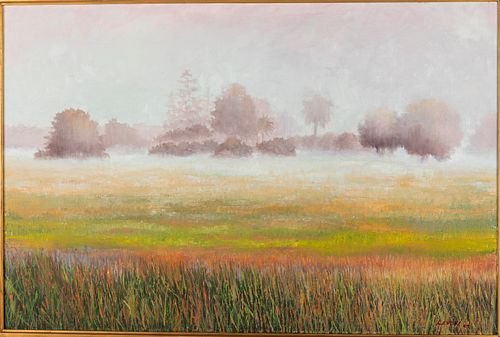 Larry Levow, A New Day Dawning, Oil on Canvas