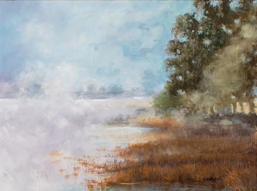 Larry Levow, Overtaken, Oil on Canvas