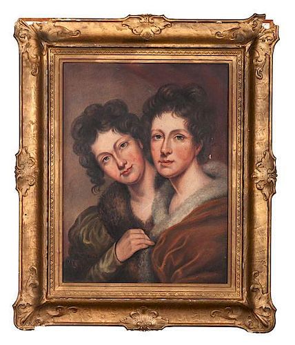 Portrait of Eleanor and Rosalba Peale by Anna Sellers 