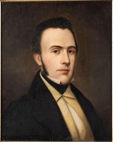 Portrait of Joachim Radcliffe Saussy, O/B, 19th C