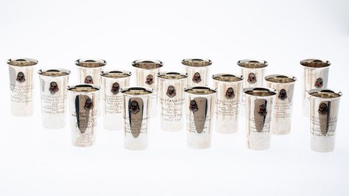 16 Sterling Silver Mint Julep Cups