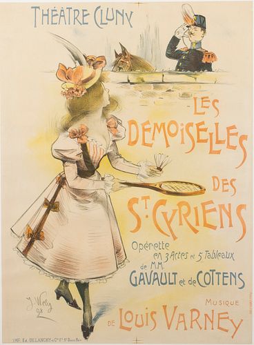 Jacques Wely Theatre Cluny Poster
