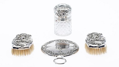 Sterling Silver Dressing Table Set