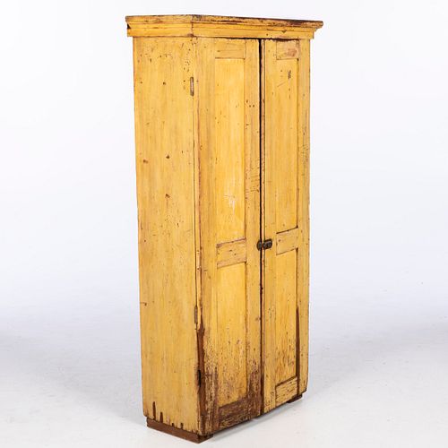 American Painted Maine Post Office Cabinet, 19th C