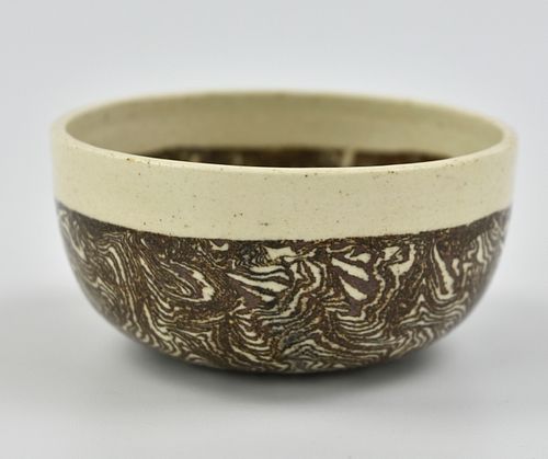 Chinese Henan Ware Marble Glazed Cup, Song Dynasty