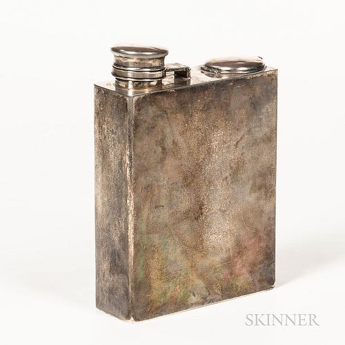 International Sterling Silver Flask