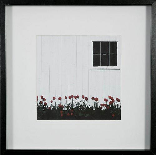 Richard Hoyer, Tulips and Barn
