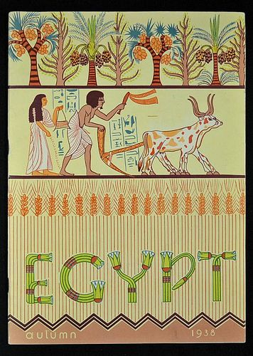 Egypt 1938 Tourist Publication a very attractive large 32 page Tourist publication featuring over 60