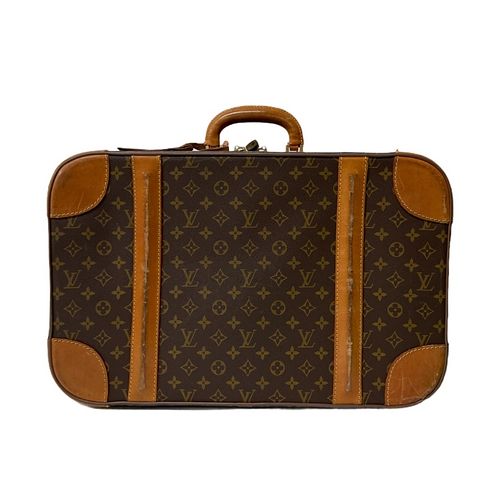 Louis Vuitton Brown Vintage Monogram Suitcase 70