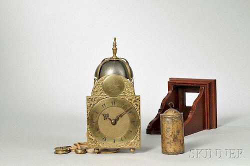 Brass Lantern Clock for the Turkish Market